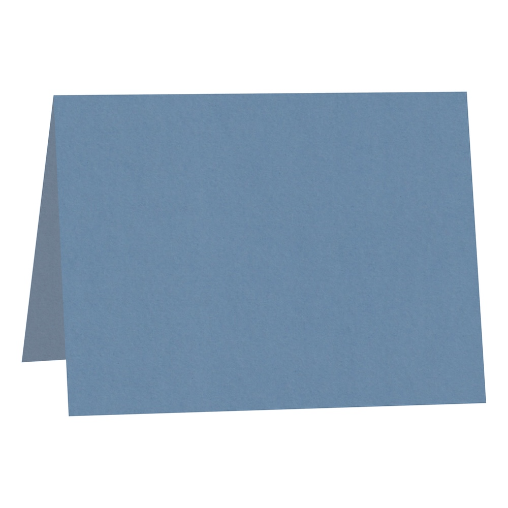 Colorplan New Blue  Folded Cards