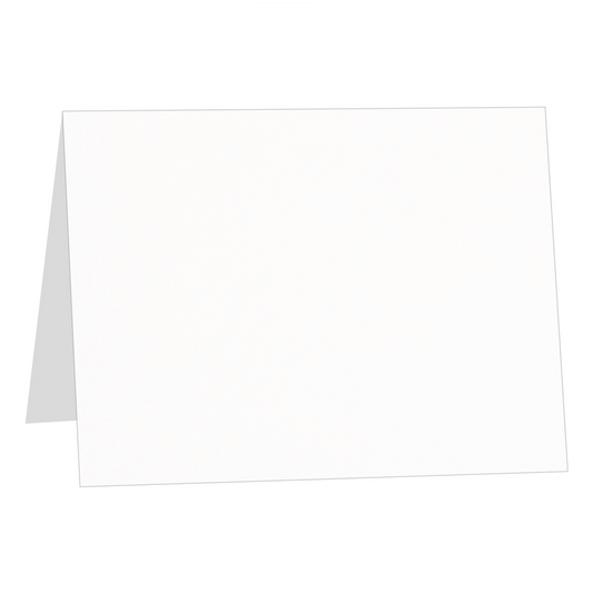 Colorplan Bright White Folded Place Cards