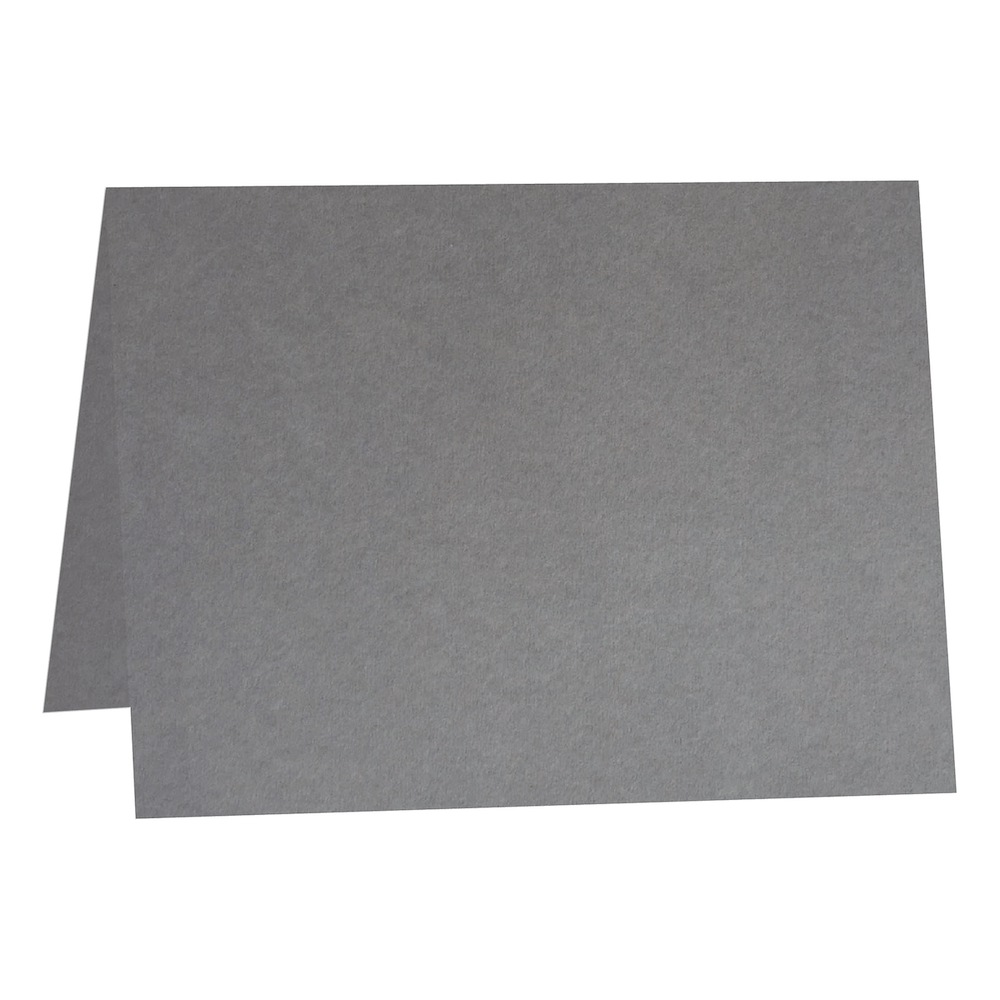 Colorplan Smoke Grey Folded Place Cards