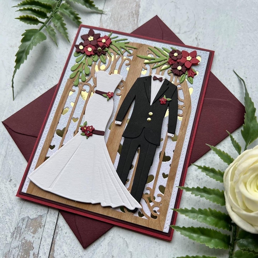 Spellbinders Dies - Wedding Dress & Tuxedo