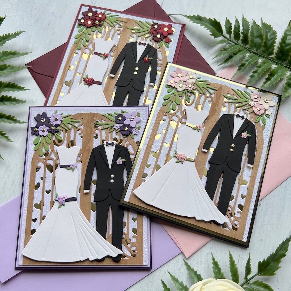 Spellbinders Dies - Wedding Dress & Tuxedo