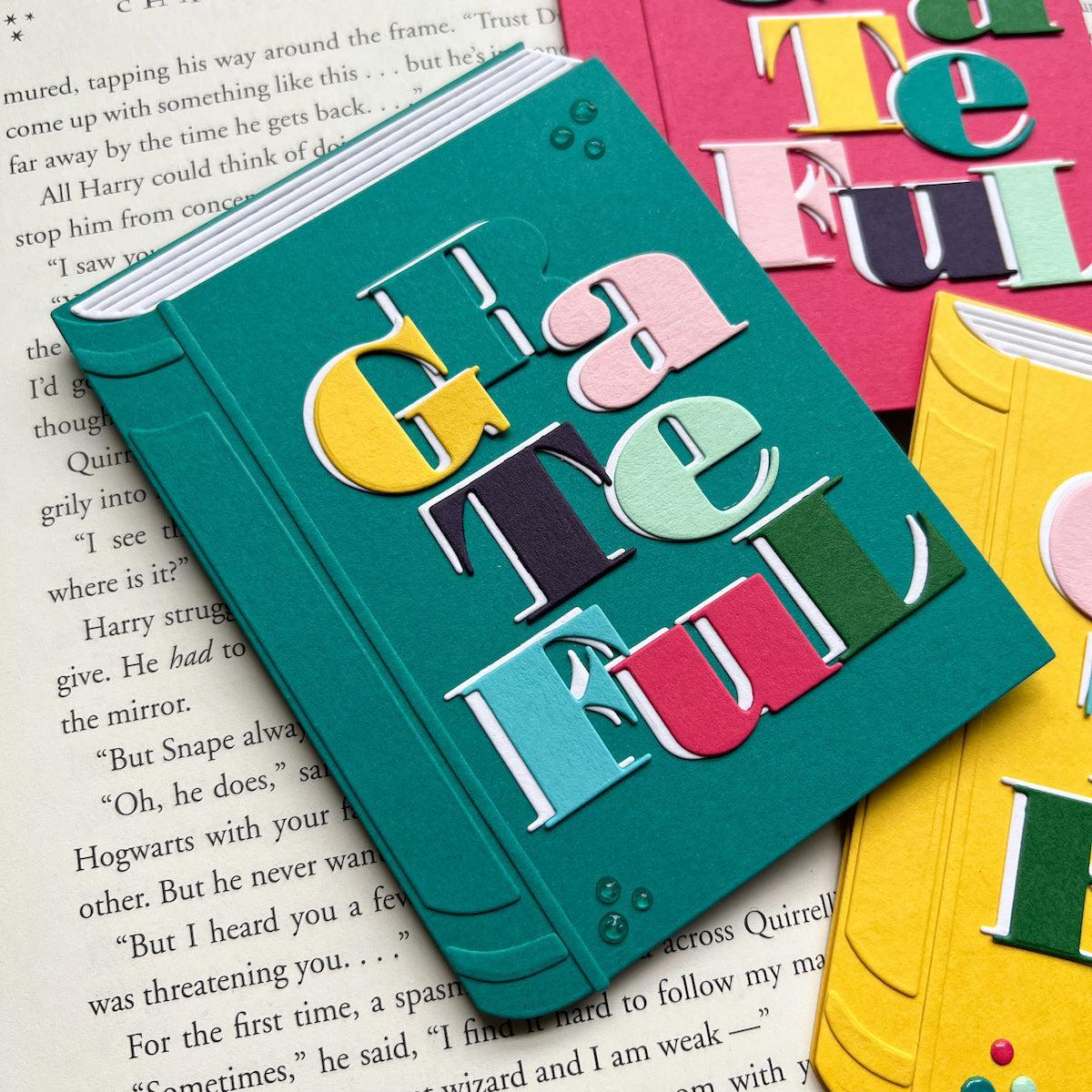 grateful book card