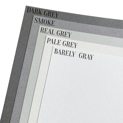 Barely Gray Cardstock  | Solid-Core Recycled
