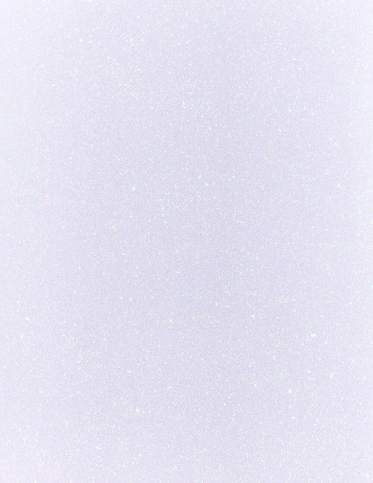 White Diamond Print Inkjet Glitter Cardstock