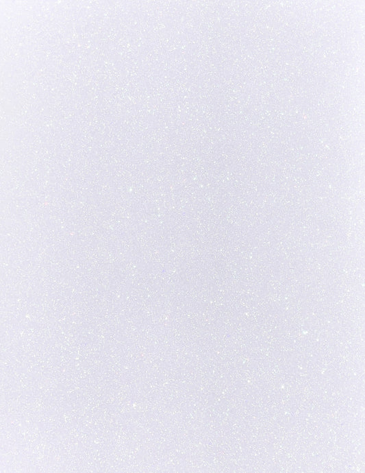 White Diamond Print Inkjet Glitter Cardstock