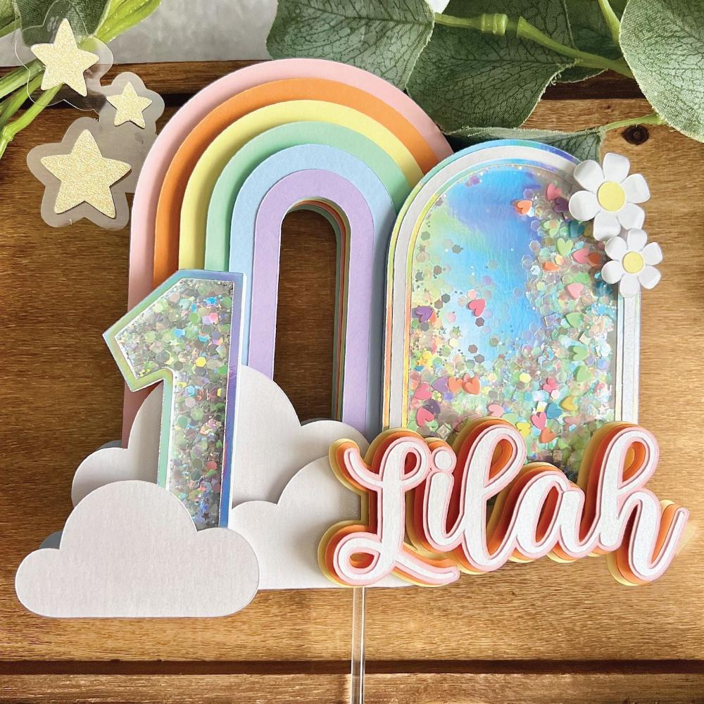 Rainbow Holographic Mirror Cardstock