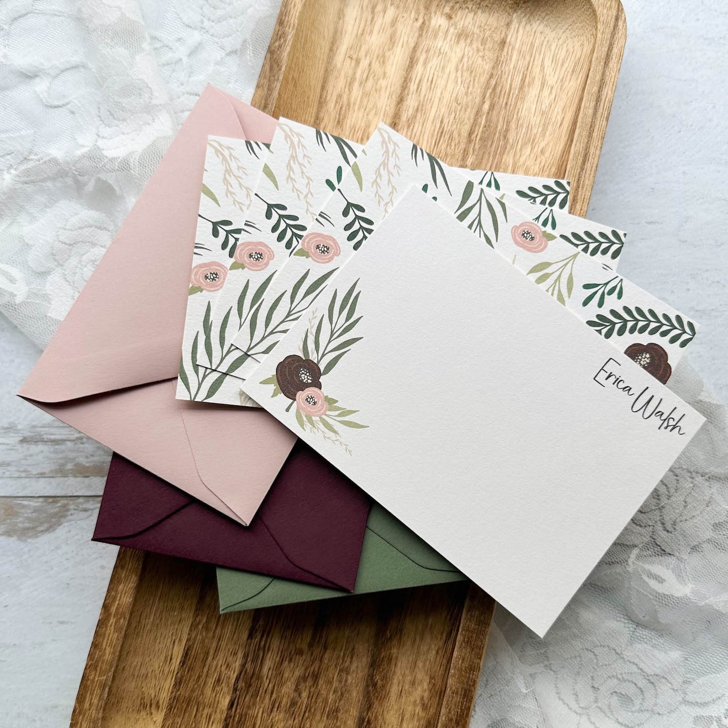 Lettra 100% Cotton Pearl White Flat Panel Cards-Cardstock Warehouse