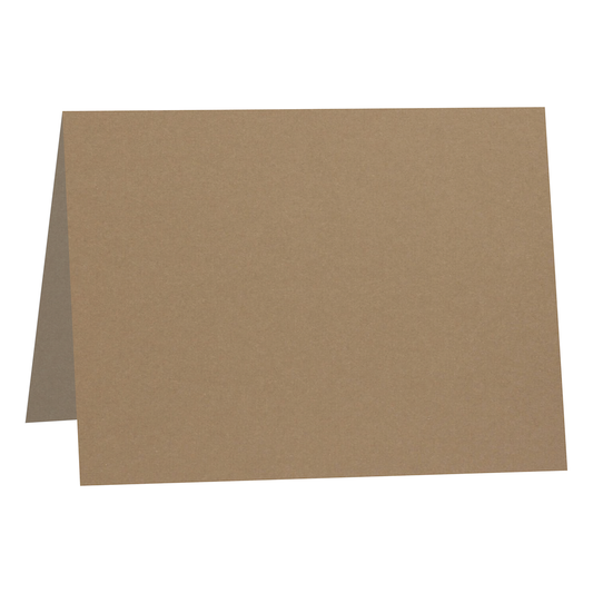 Woodstock Noce Brown Half Fold Cards