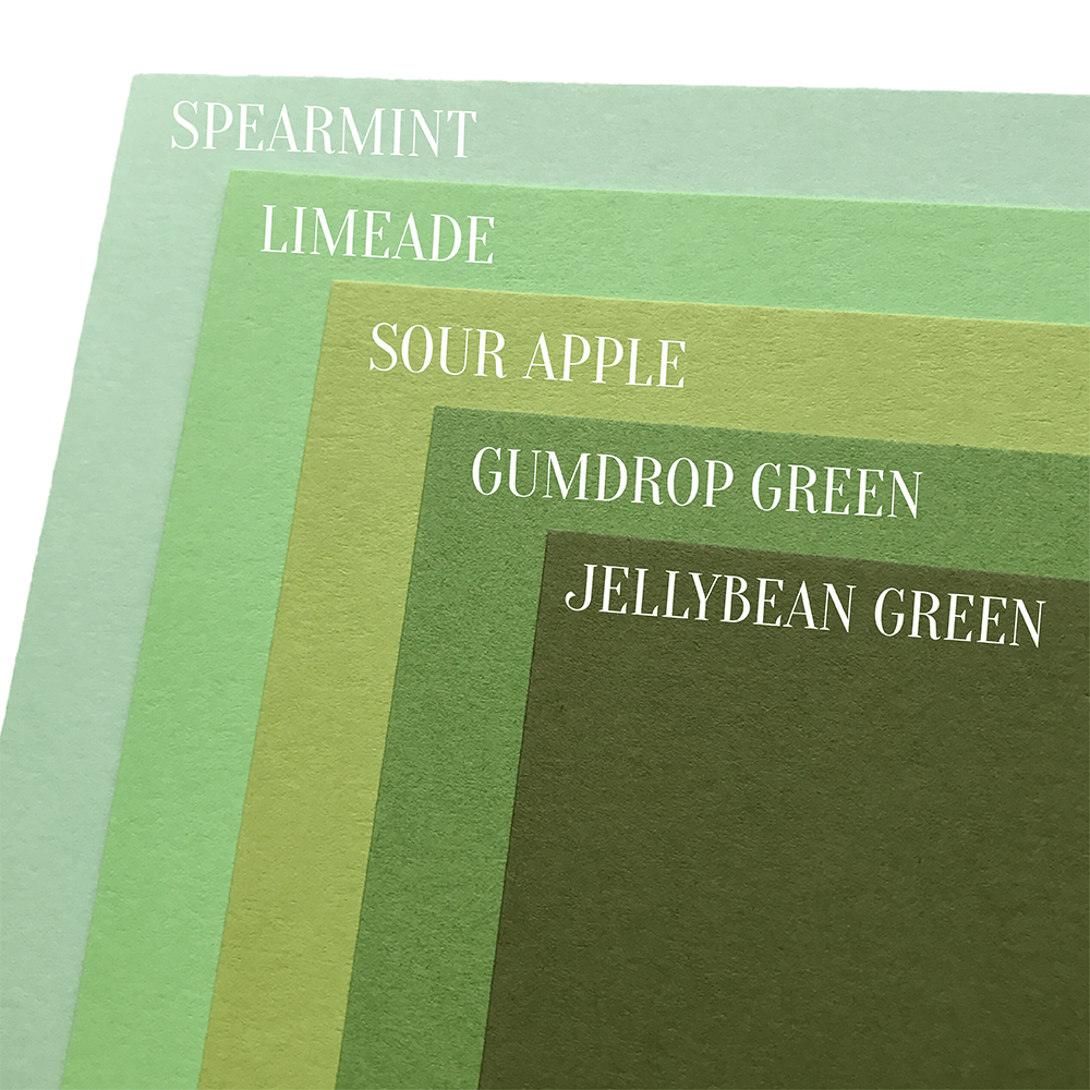 Limeade Green Pop-Tone | Solid-Core Cardstock Paper | Flat Shipping