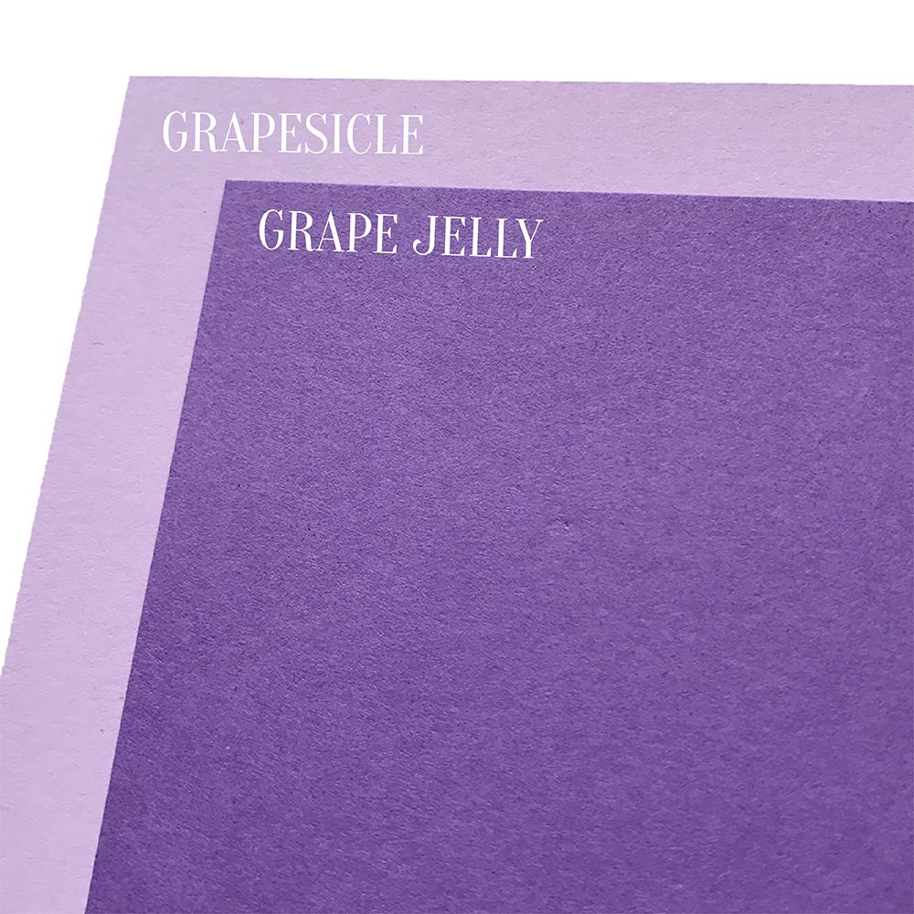 Grapesicle / Lavendar Pop-Tone | Solid-Core Cardstock Paper 