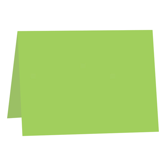  - Lime Green Half - Fold Cards - Lime Green Half - Fold Cards - Cardstock Warehouse