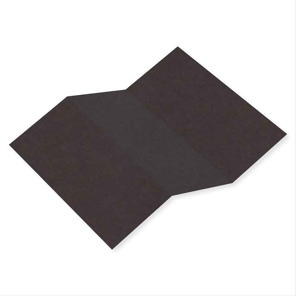  - Sirio Color Caffe Tri Fold Card - Caffe Tri Fold Card - Cardstock Warehouse