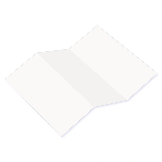  - Ivory Tri Fold Card - Ivory Tri Fold Card - Cardstock Warehouse