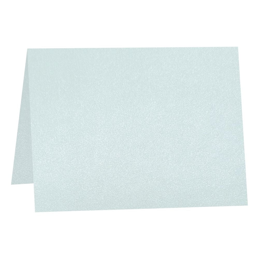 Stardream Aquamarine Folded Place Cards