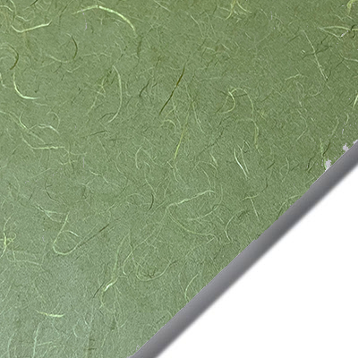 Medium Green Thai Unryu Mulberry Paper