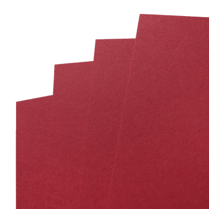 Electric Red Cardstock  | Solid-Core Recycled