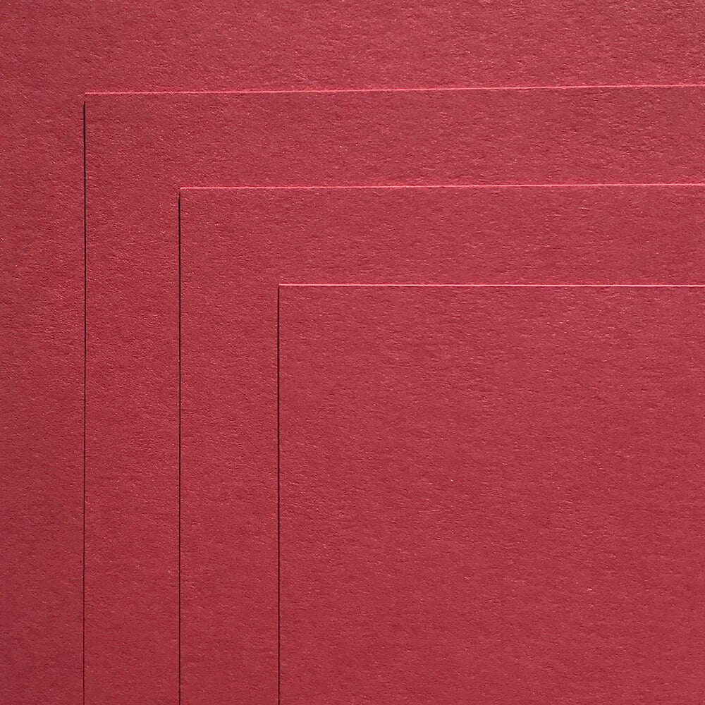 Electric Red Cardstock  | Solid-Core Recycled