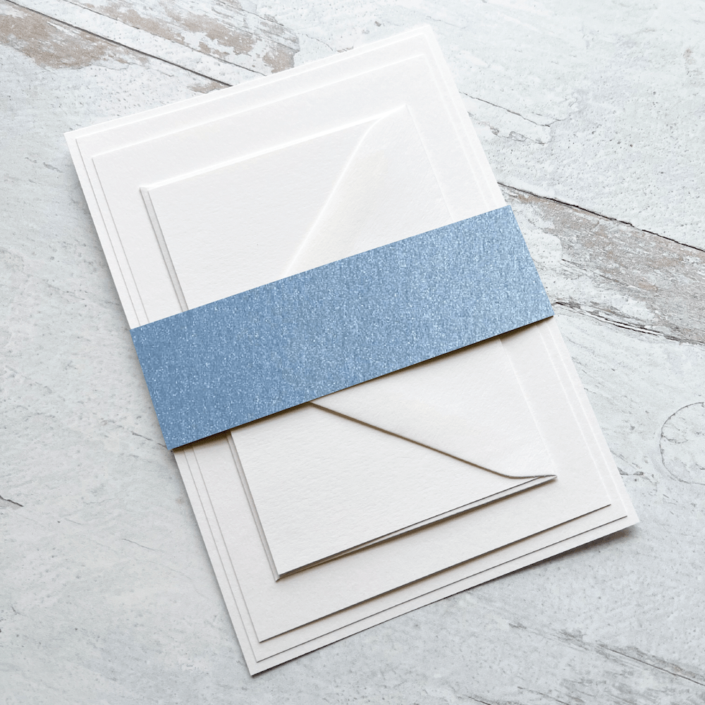 Blue Stardream Vista 5 x 7 Envelopes